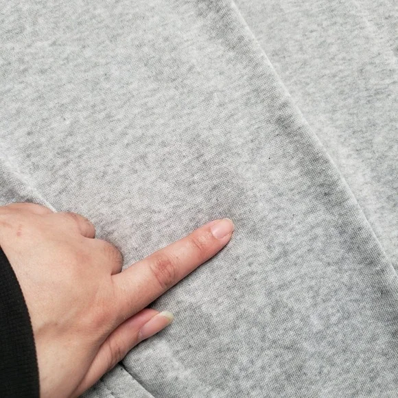 Womens Grey Hoodie XL Cross Print Graphic Hooded Sweatshirt Pullover Trap Goth - Picture 7 of 16